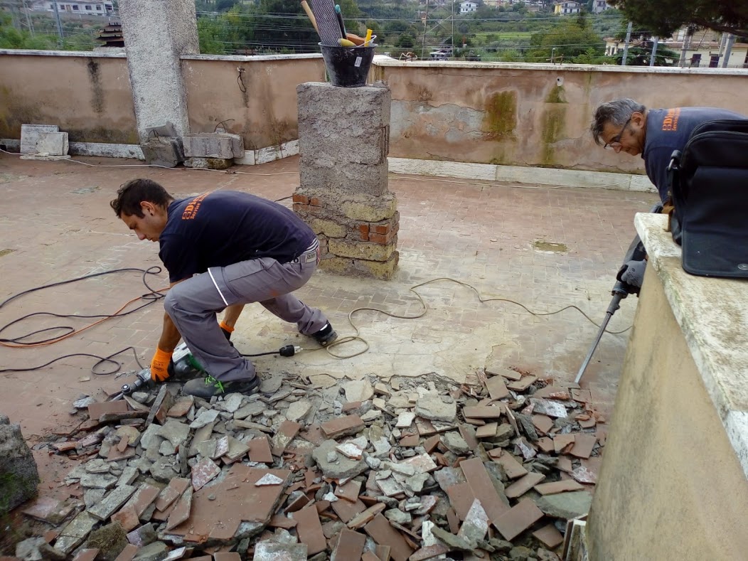 Ristrutturazioni appartamenti roma - prezzi ristrutturazione terrazzo - rifacimento terrazzo roma 